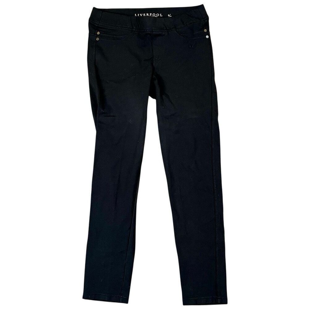 Liverpool Black Stretch Leggings 2/26